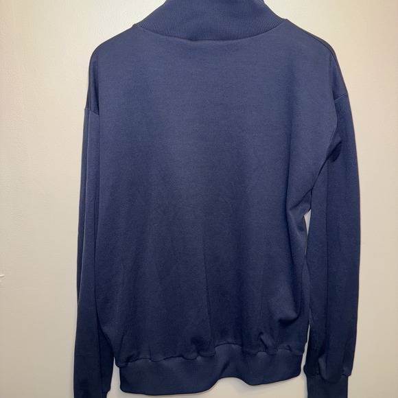 ACE Track Jacket 90's Navy Blue Red Gold Retro XLTG Men - Picture 3 of 8